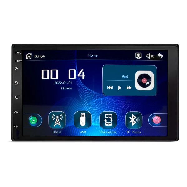 Central Multimídia Universal MP5 Smart 7"...