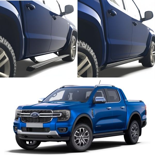 Estribo Elétrico Ford Ranger 2024 até 202... Estribo Elétrico Ford Ranger 2024 até 202...