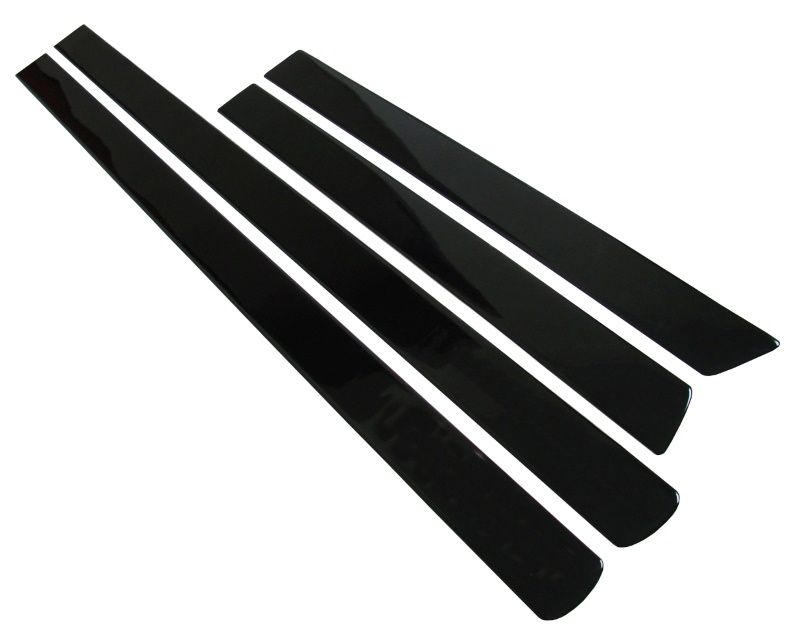 Adesivo Lateral (Largo) Preto Fosco - Kwid