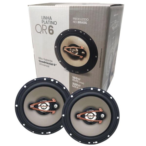 Alto Falante 6" Quadriaxial 320W (PAR) - ... Alto Falante 6" Quadriaxial 320W (PAR) - ...