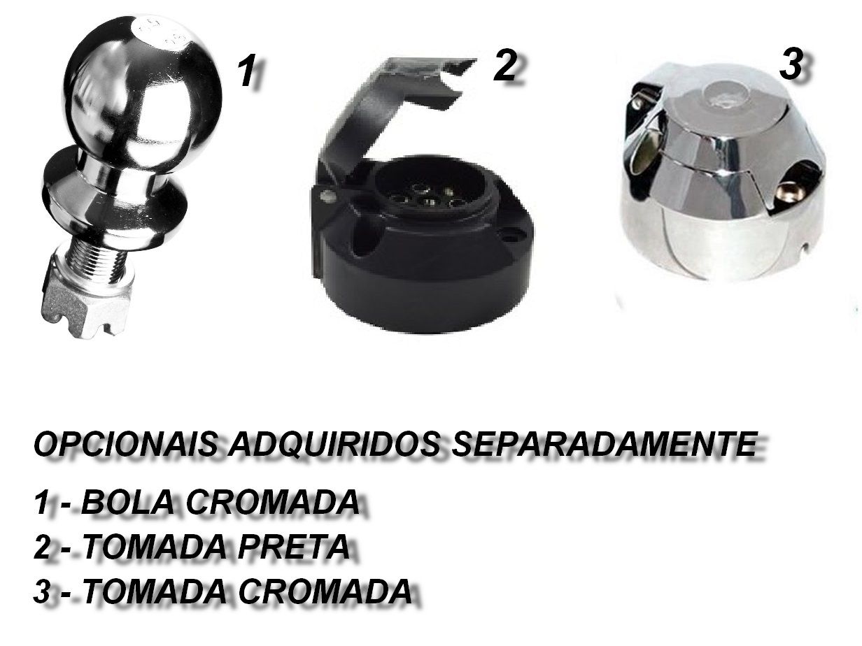 Engate Removível Pajero Sport /10 700Kg* Engate Removível Pajero Sport /10 700Kg*