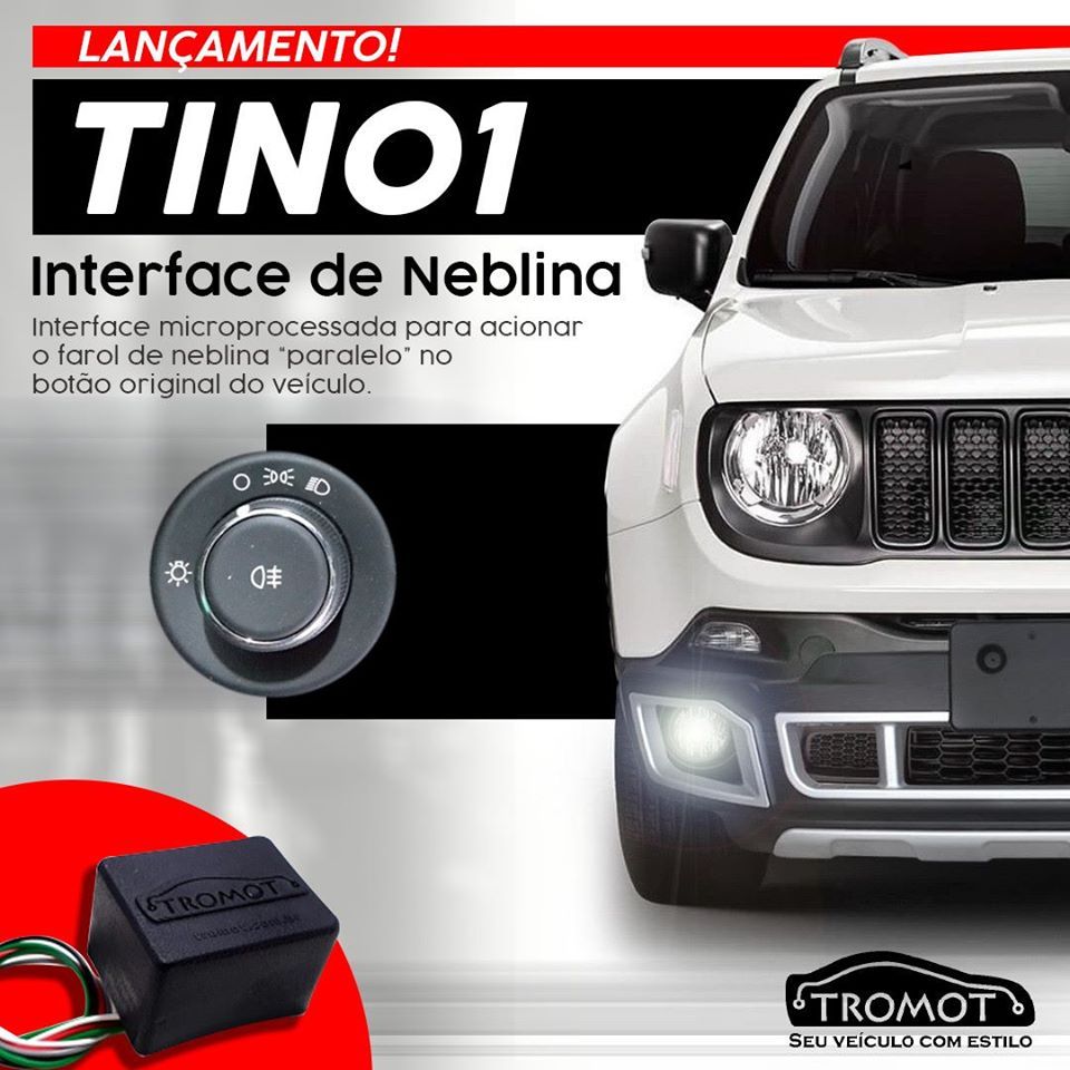 Interface p/ acionamento de farol de nebl...