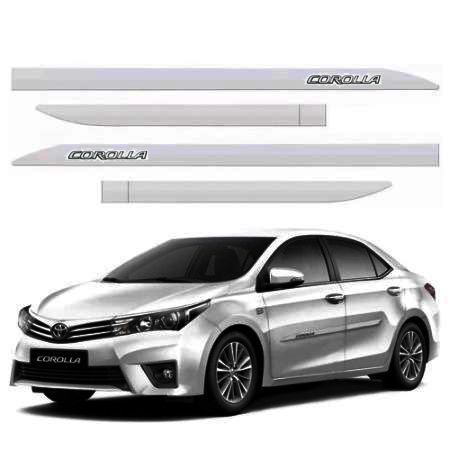 Friso Lateral Corolla 15/20 Prata Super N...