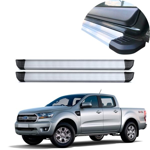 Estribo Alumínio Anodizado Ranger Cabine ...