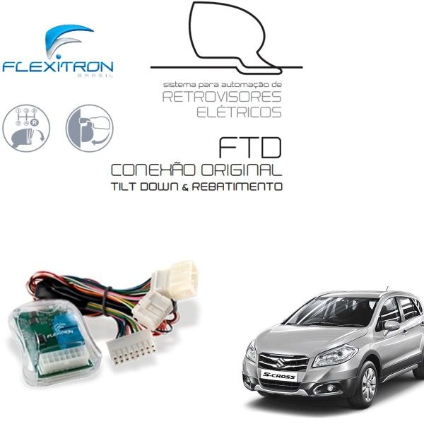 Tilt-down Plug & Play+Rebatimento S-Cross...