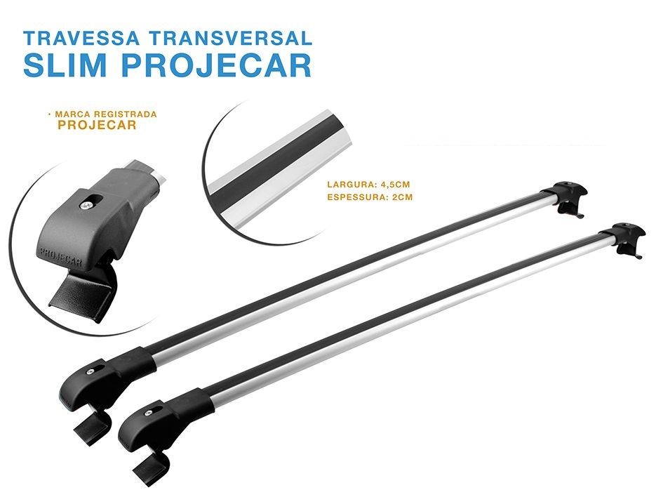Travessa P/ Longarina Tracker 21/ Prata S...