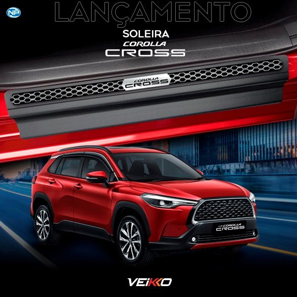 Soleira Resinada Corolla Cross 21/ Elegance