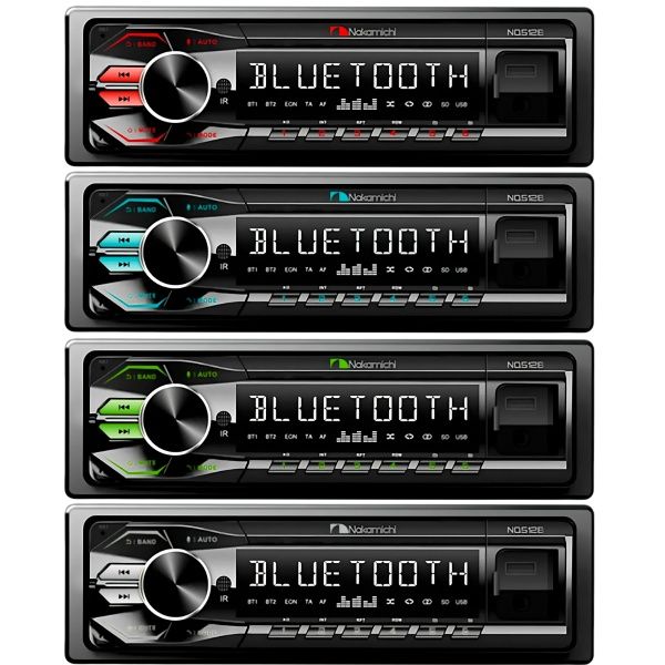 Rádio Automotivo  Bluetooth Premium Nakam...