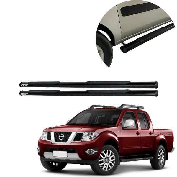 Estribo Oblongo Preto Frontier SEL Cabine... Estribo Oblongo Preto Frontier SEL Cabine...