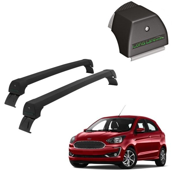 Rack de Alumínio Preto 45kg Ford Ká 2014 ...