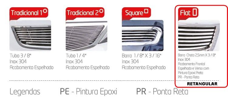 Sobre Grade Spin 13/17(menos Activ) Flat ...