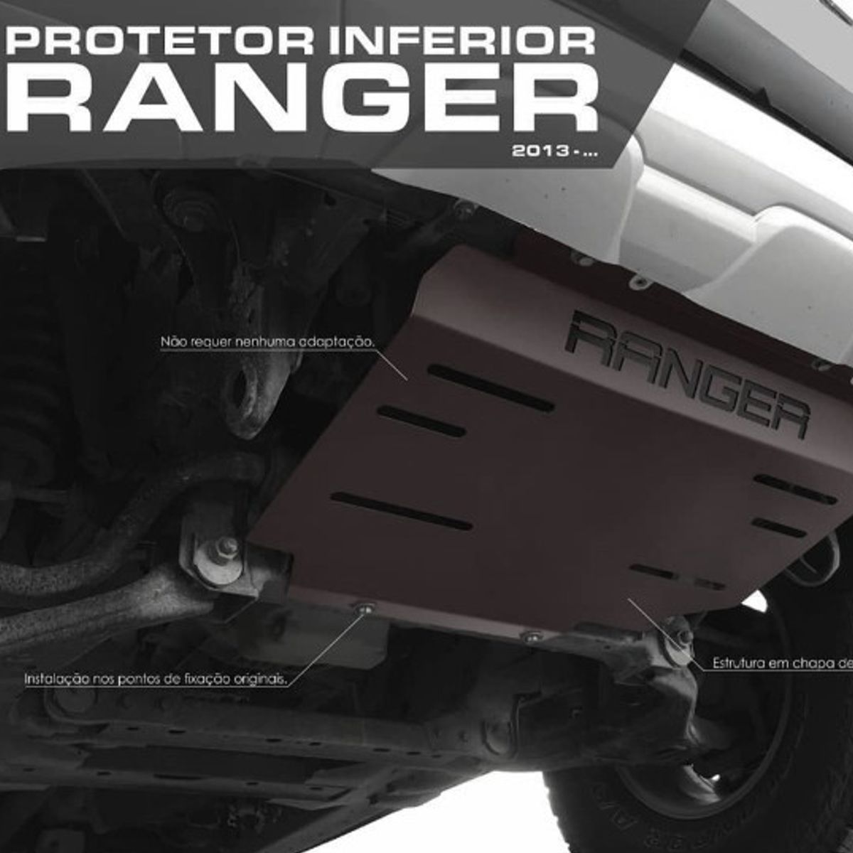 Protetor de Cárter Personalizado Ranger 1...