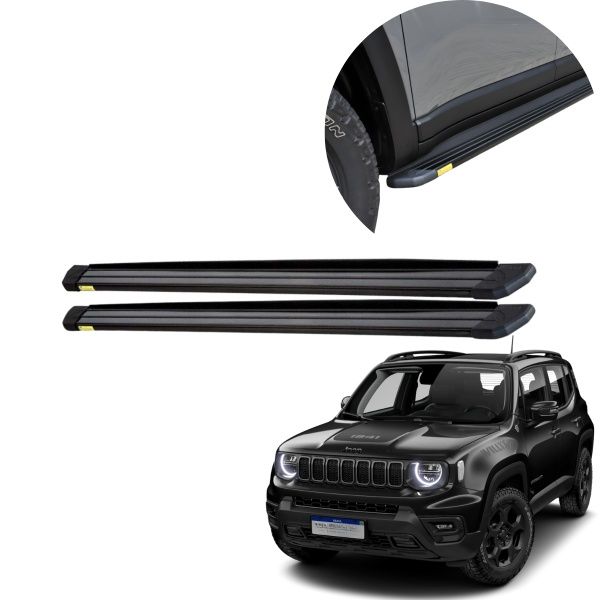 Estribo Alumínio Slim Preto Renegade 2015...