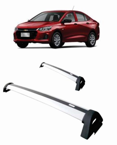 Rack de Alumínio Onix 20/ Sedan Prata*