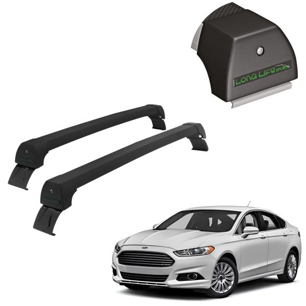 Rack de Alumínio Preto 45kg Ford Fusion 2...