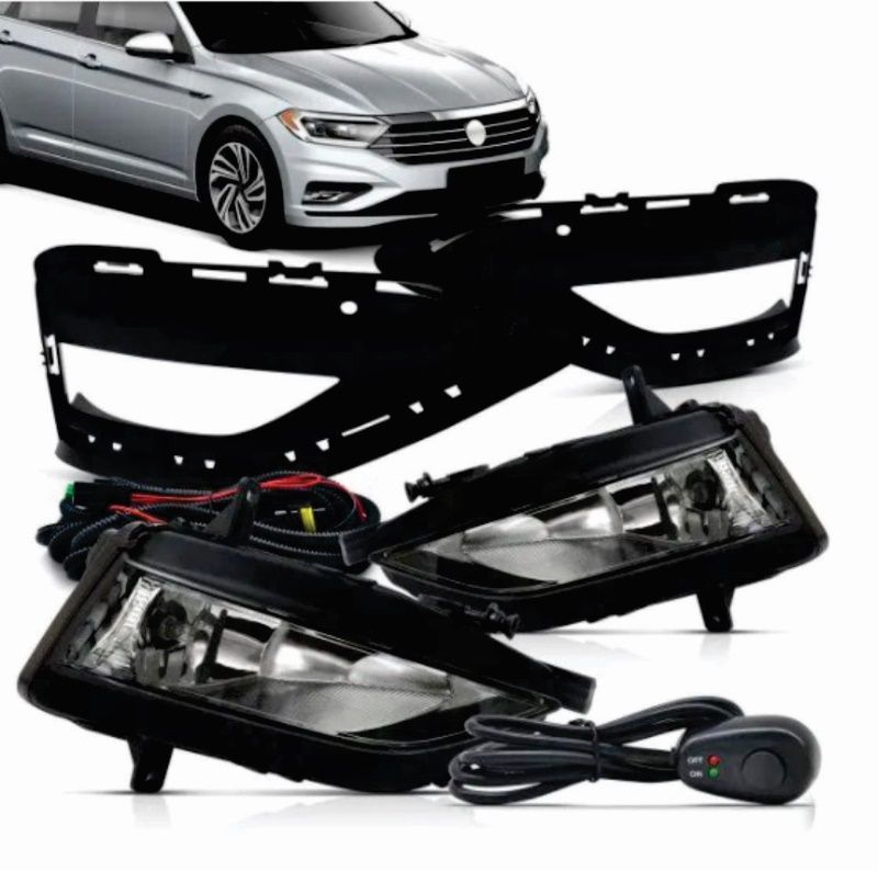 Farol Auxiliar Jetta 19/ Bt Alternativo*