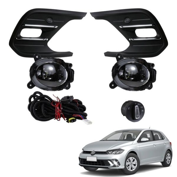 Farol Auxiliar FULL LED Novo Polo 2023/20...