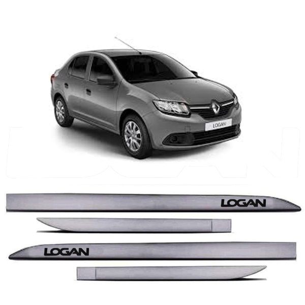 Friso Lateral Logan Cinza Acier +SL*
