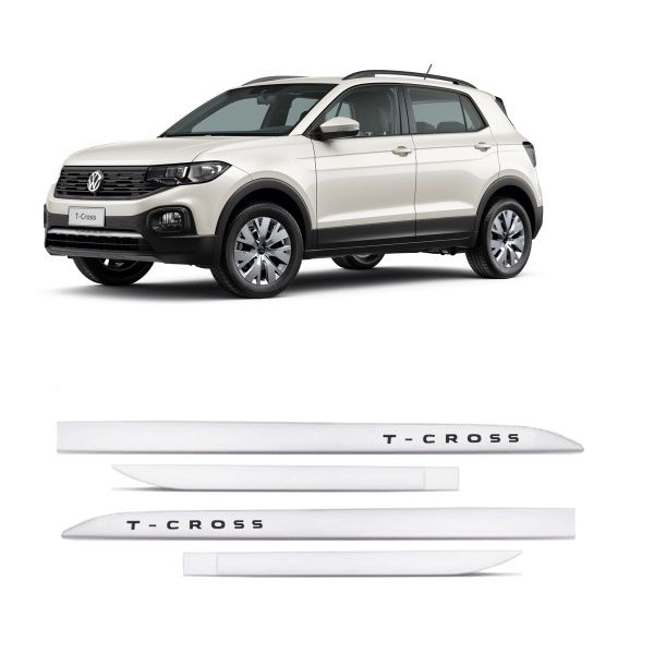 Friso Lateral  T-Cross Branco Puro SLIM*