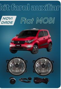 Farol Auxiliar Argo/Cronos/Mobi 16/ Botão... Farol Auxiliar Argo/Cronos/Mobi 16/ Botão...