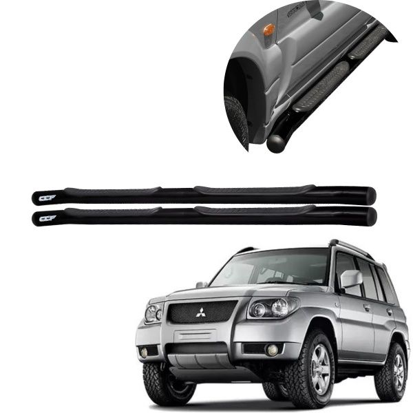 Estribo Oblongo Preto TR4 2002 até 2015 -...