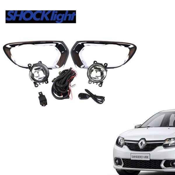 Farol Auxiliar Sandero 15/18 C/Mold Bot Alt* Farol Auxiliar Sandero 15/18 C/Mold Bot Alt*