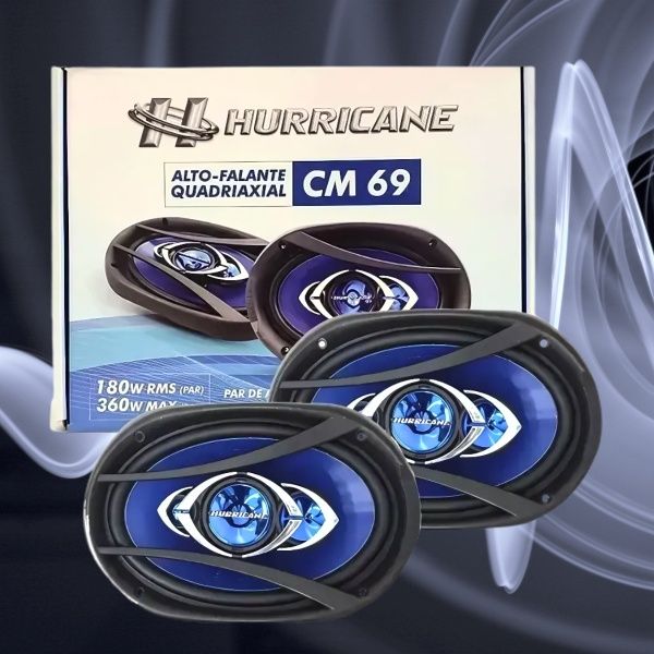Alto Falante 6x9" Quadriaxial 180W (PAR) ...