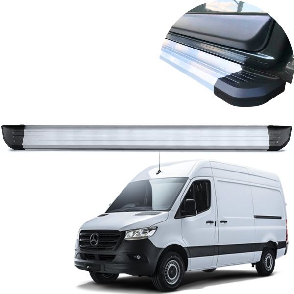Estribo Alumínio Anodizado Sprinter Longa...