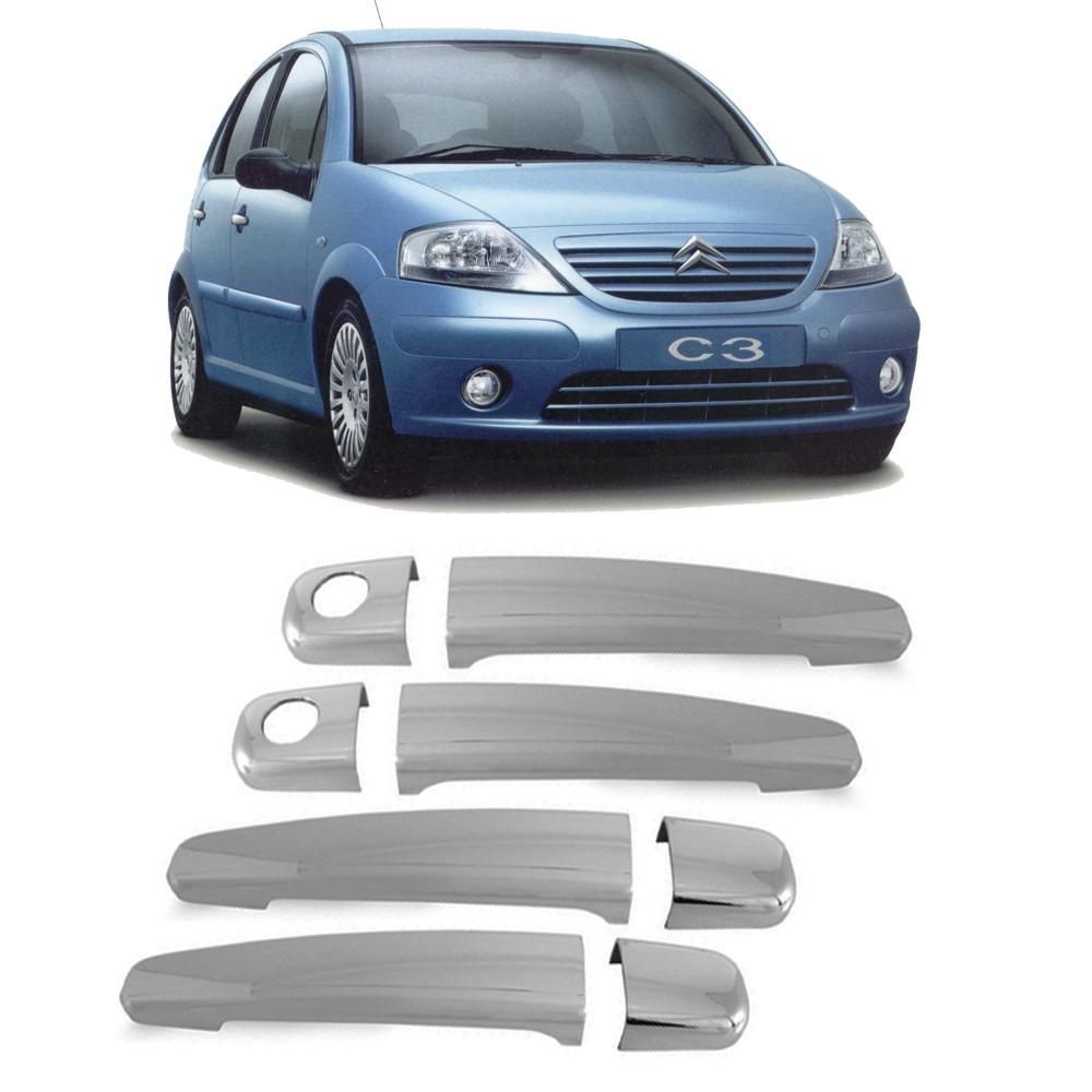 Capa Maçaneta Cromo C3/11  Peugeot 307 01...