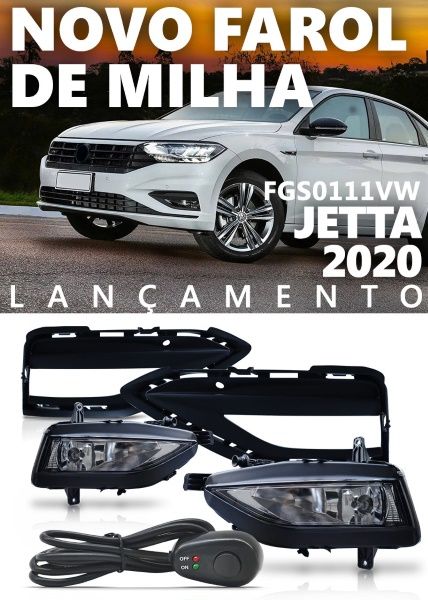 Farol Auxiliar Jetta 19/ Bt Alternativo*