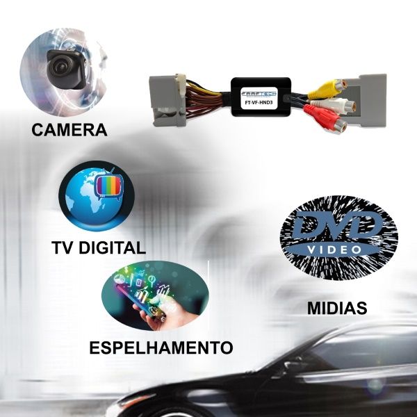 Interface de Vídeo City 17 Fit 17 WR-V 18/*