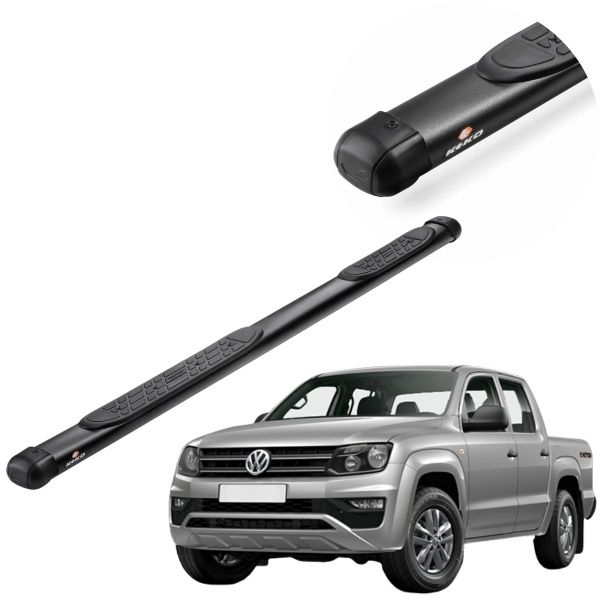 Estribo Oblongo Preto Amarok 2010 até 202...