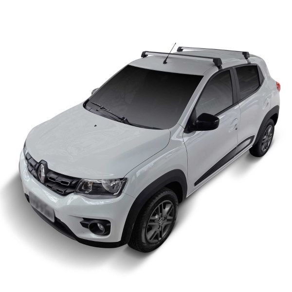Rack de Alumínio Prata 45kg Kwid 2015 até...