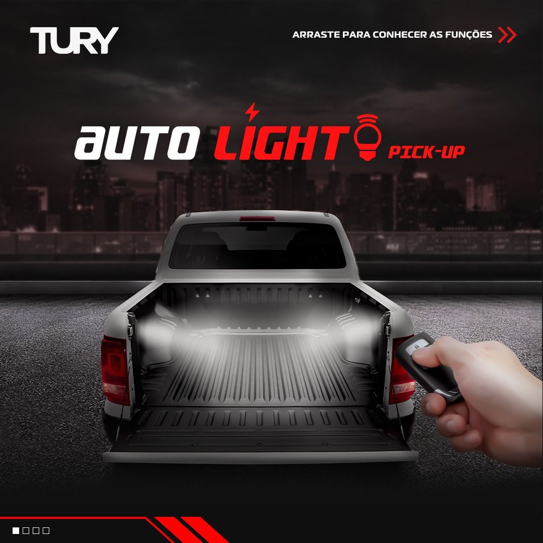 Lanternas p/ iluminação de caçamba* Lanternas p/ iluminação de caçamba*