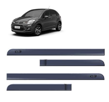 Friso Lateral C3 Cinza Grafito +SL*