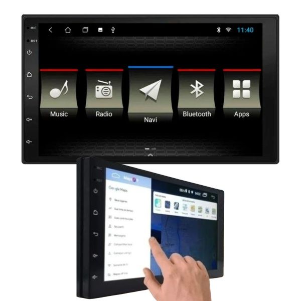 Central Multimídia Universal 7” Android 1...