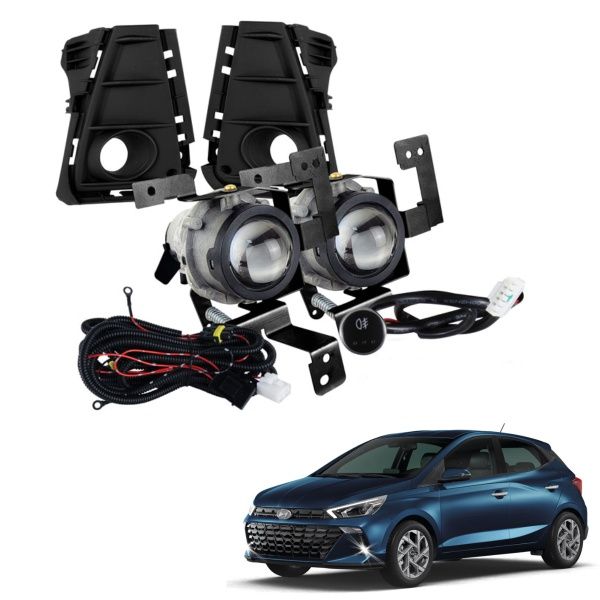Farol Auxiliar HB20 Hatch / Sedan Plus 20...