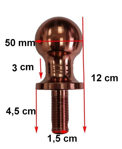 Bola p/ Engate COBRE 0,50x120mm VIECELI*