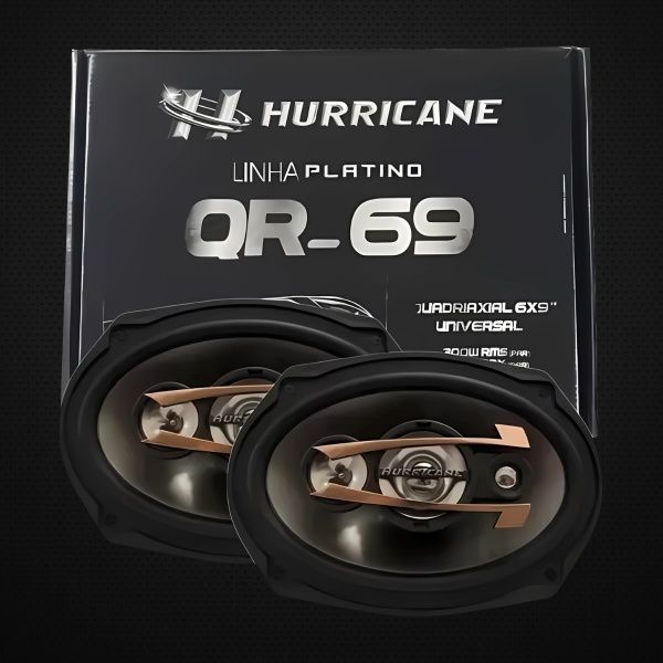 Alto Falante 6x9" Quadriaxial 300W (PAR) ...