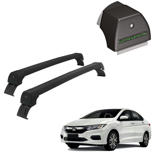 Rack de Alumínio Preto 45kg Honda City 20...