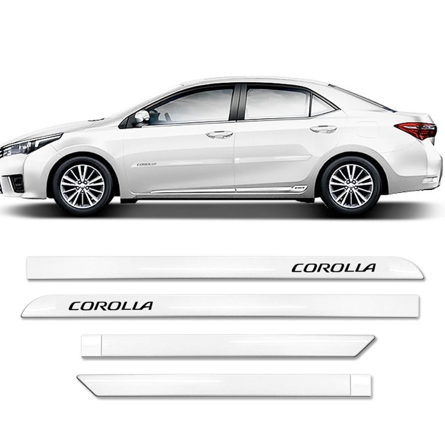 Friso Lateral Corolla 15/20 Branco Pérola...