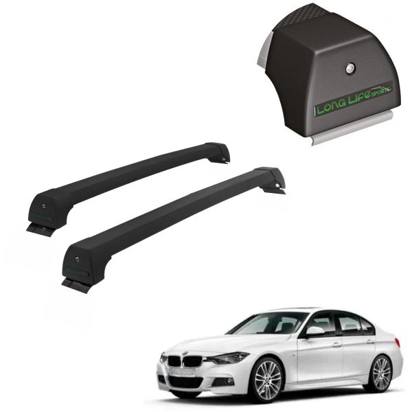 Rack de Alumínio Preto 45kg BMW Série 3 2...