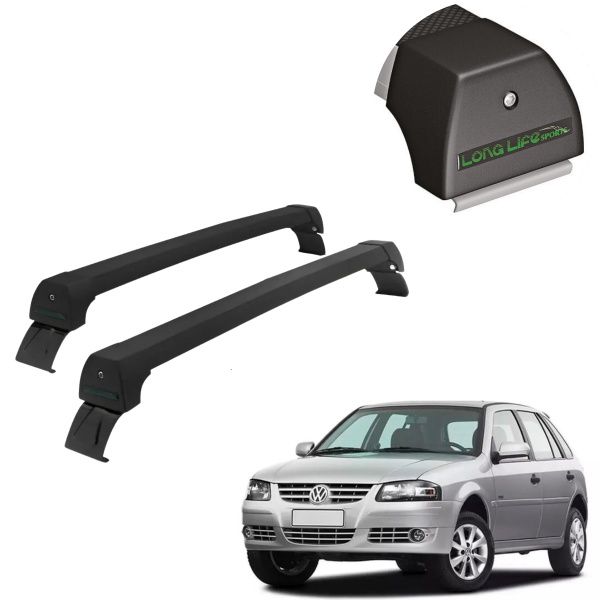 Rack de Alumínio Preto 45kg Gol G2 / G3 /...
