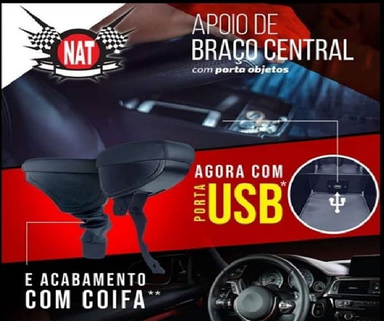 Apoio de Braço Saveiro/Voyage 13/20 Grafi...