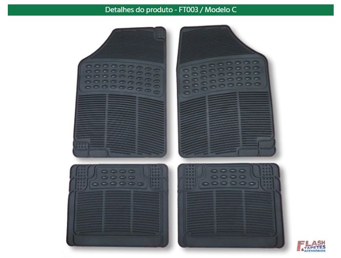 Tapete Modelo C - Todos*