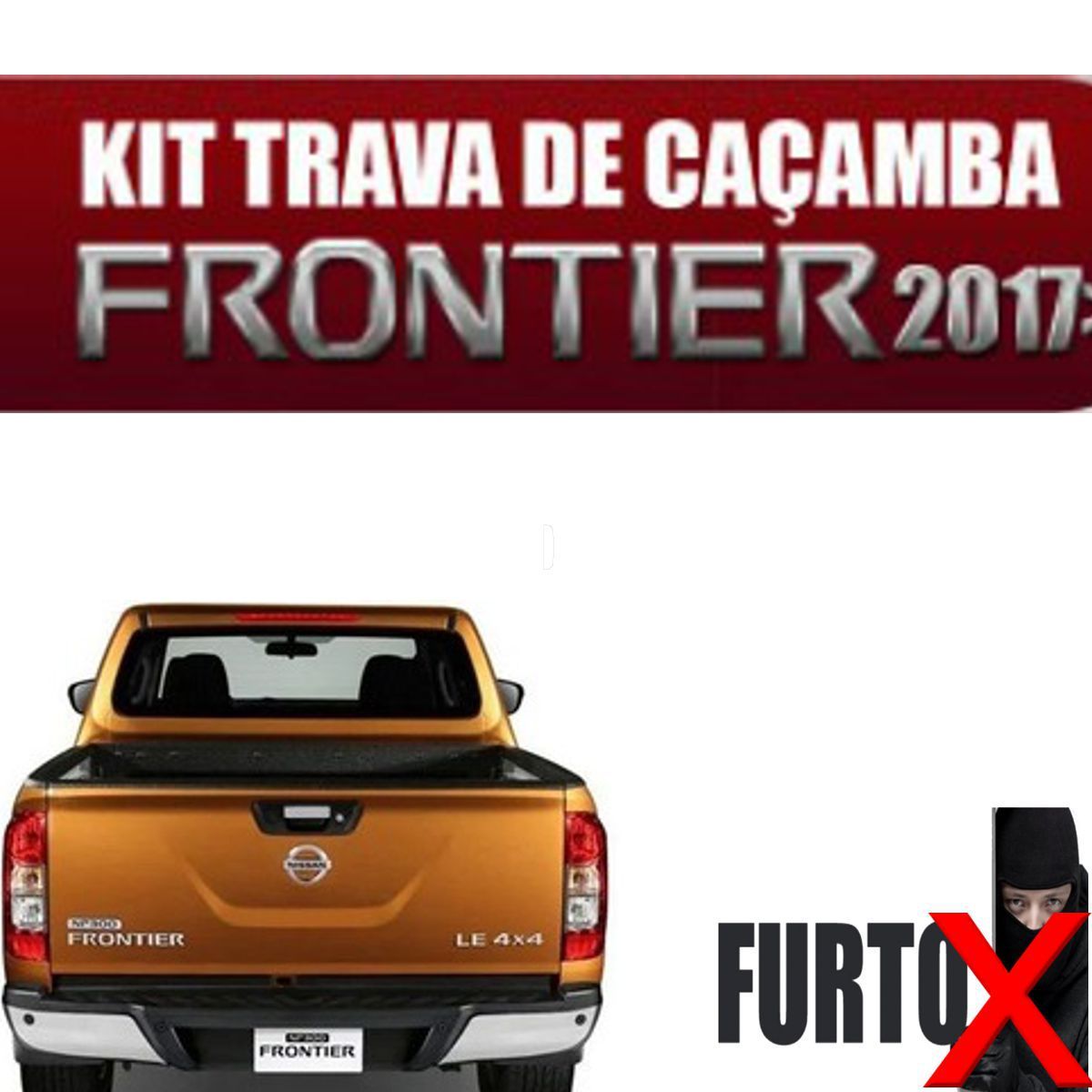 Trava Elétrica de Tampa Traseira Frontier...