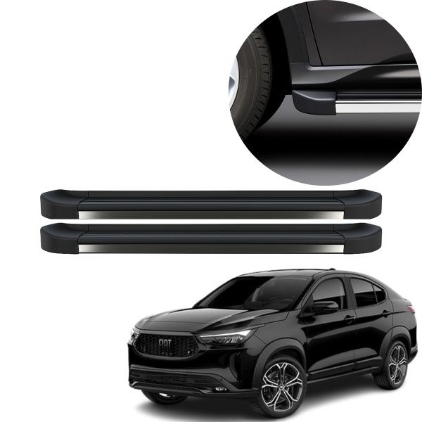Estribo EVO Fastback 2023 até 2026 Preto ...