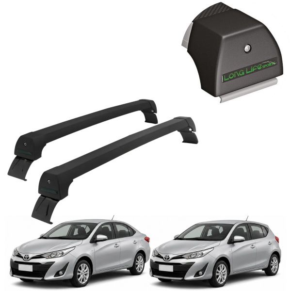 Rack de Alumínio Preto 45kg Yaris (X-WAY ...