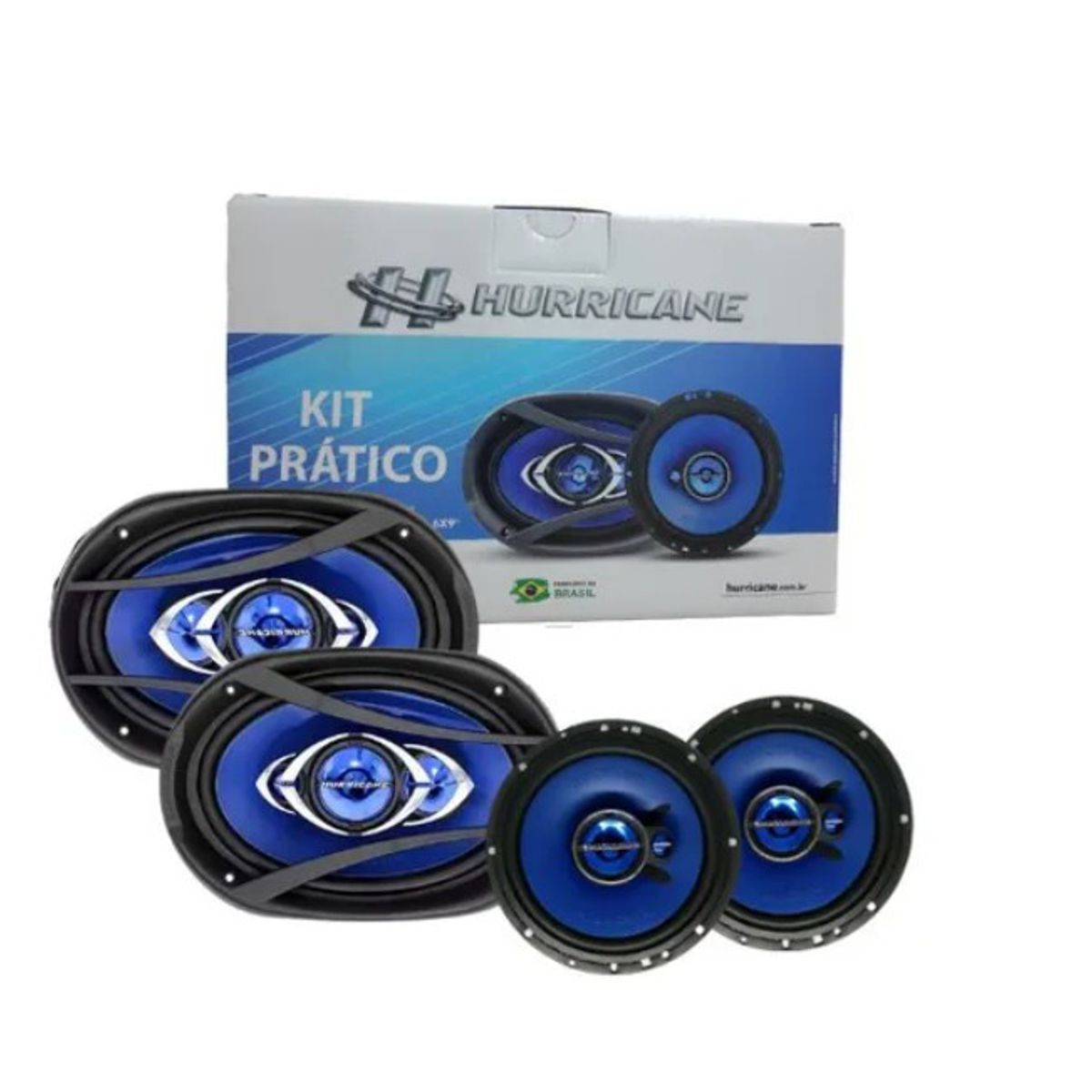 Kit Alto Falante 6" e 6x9" Universal (2 P... Kit Alto Falante 6" e 6x9" Universal (2 P...