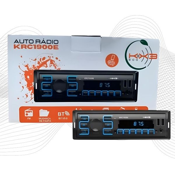 Rádio Automotivo MP3 Bluetooth - KX3 Rádio Automotivo MP3 Bluetooth - KX3